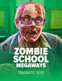 zombie school megaways game logo